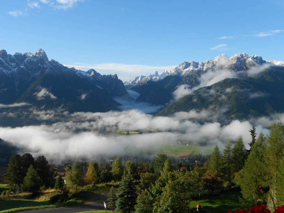 Vista dalla nostra camera Alpenhotel Ratsberg