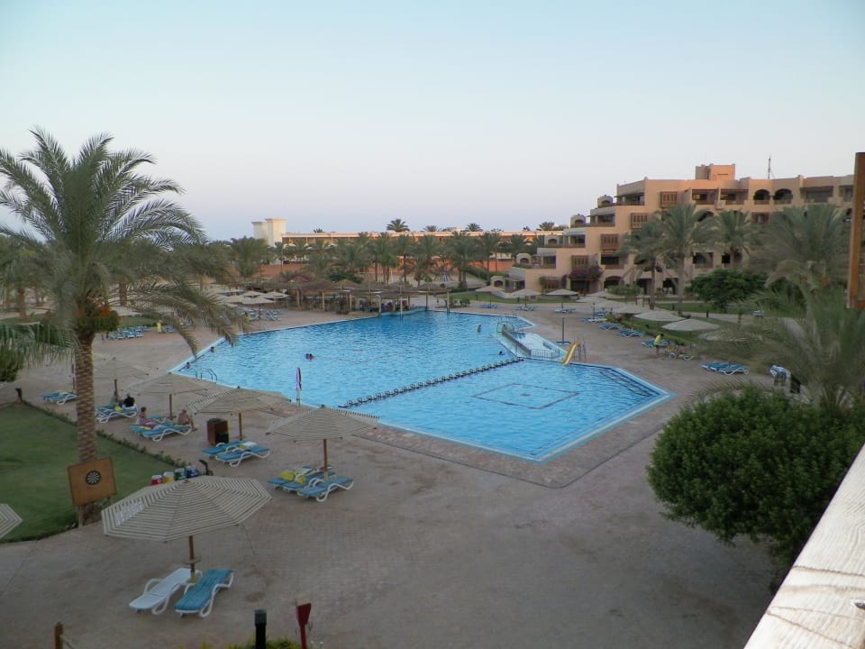 Vom Balkon aus Continental Hotel Hurghada