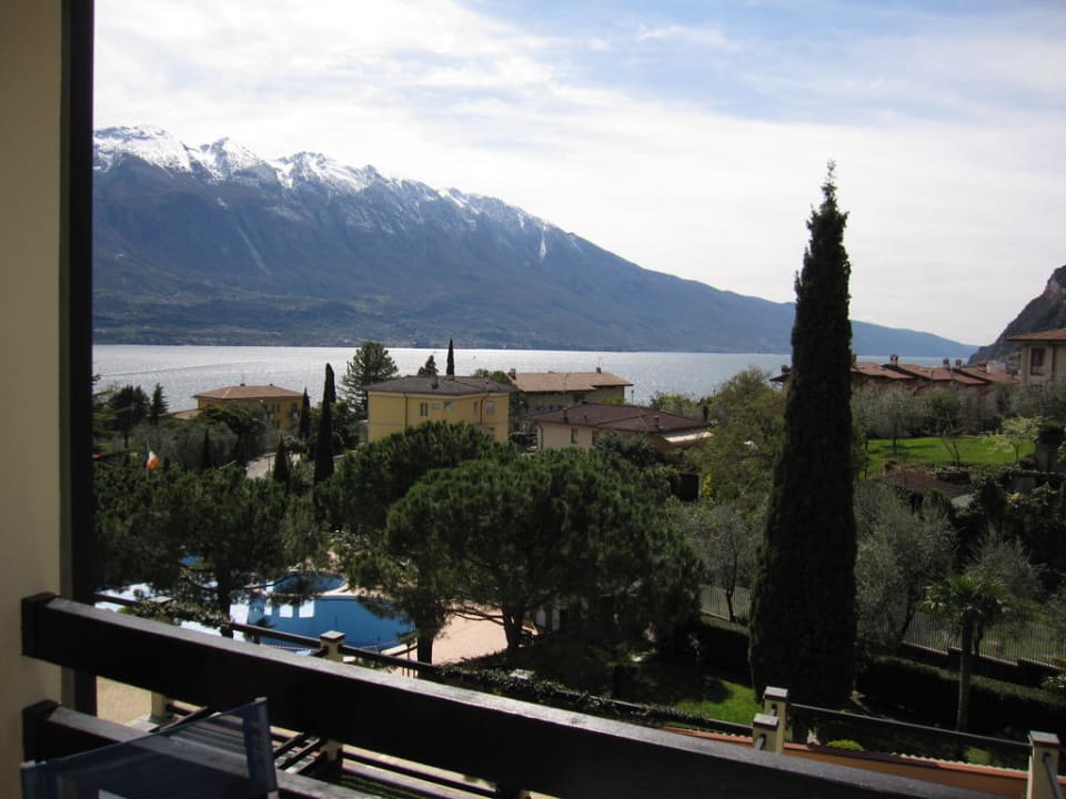 Blick vom Balkon Zimmer 342 Hotel Caravel