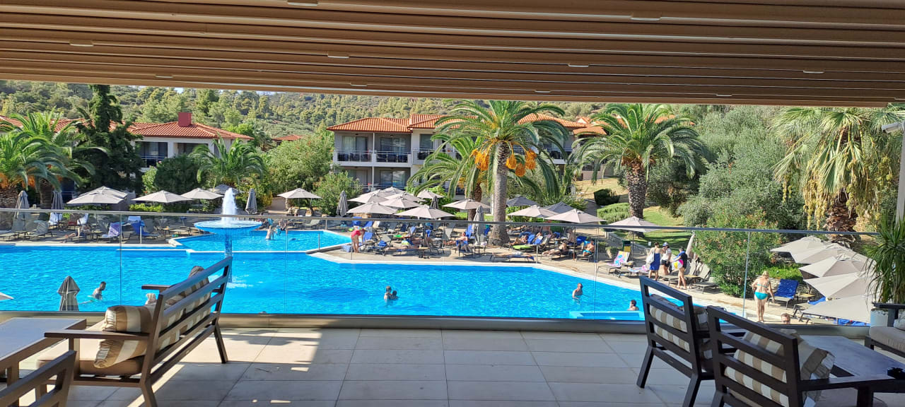 Ausblick Poseidon Hotel Sea Resort