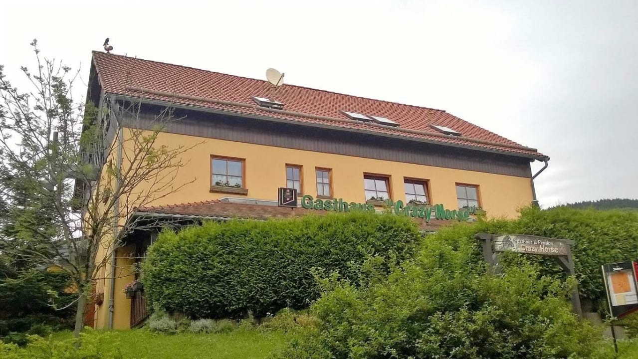 Crazy Horse Suhl am Morgen Pension Crazy Horse