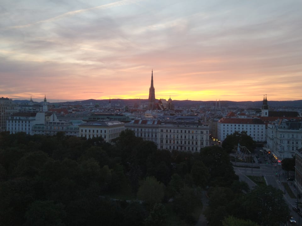 Ausblick Hilton Vienna Park