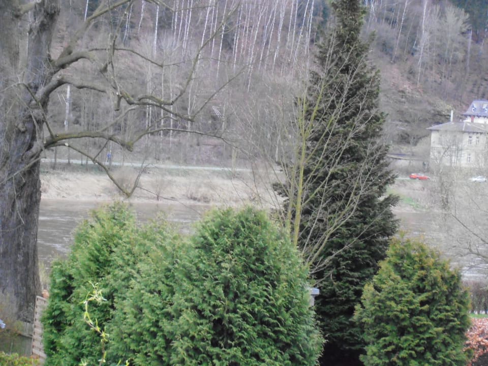 Ausblick Hotel Garni Elbgarten