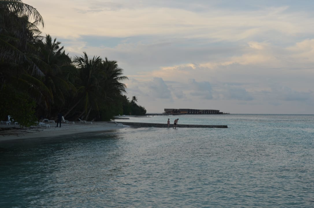 Stand bei Flut Adaaran Select Hudhuran Fushi - Premium All Inclusive
