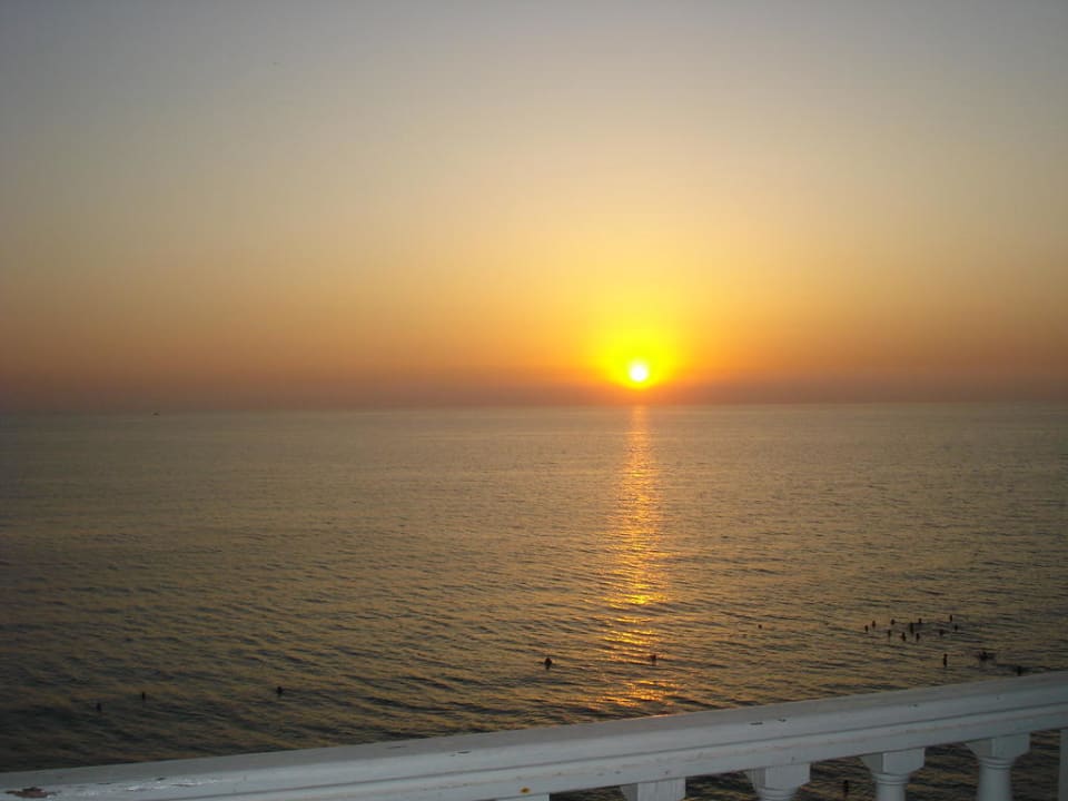 Sonnenaufgang vom Zimmer aus Hotel El Menchia