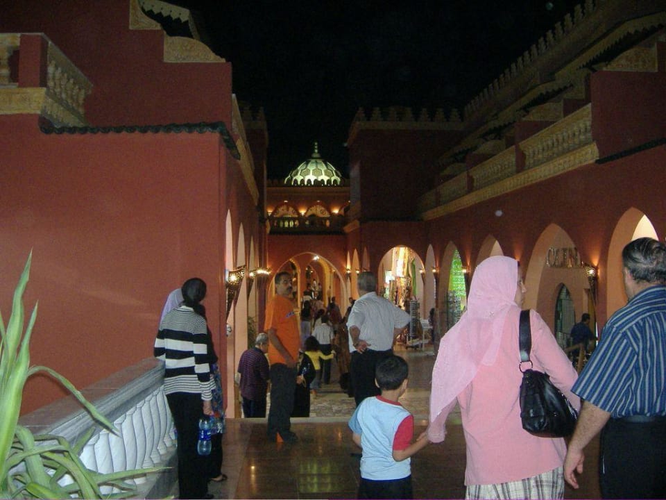 Eingangsbereich des Hotel Pickalbatros Alf Leila Wa Leila Resort - Neverland Hurghada