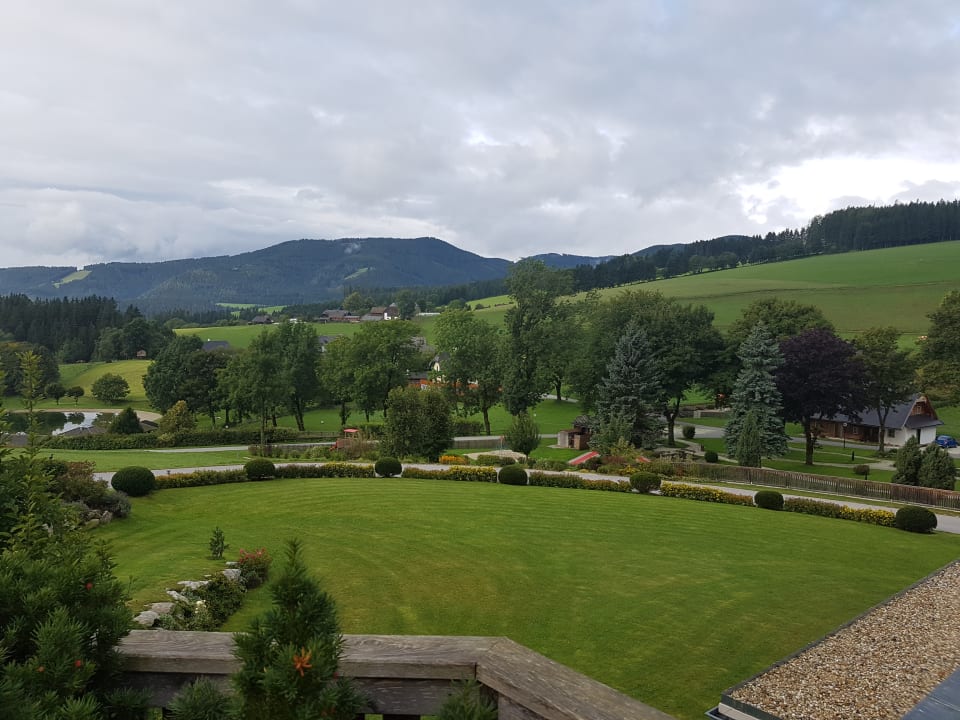 Ausblick Dorfhotel Fasching