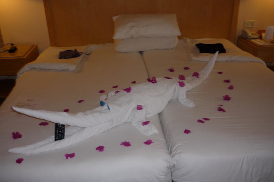 Bettdekoration Hotel JAZ Makadi Star & Spa