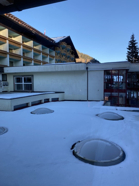 Ausblick Thermenwelt Hotel Pulverer