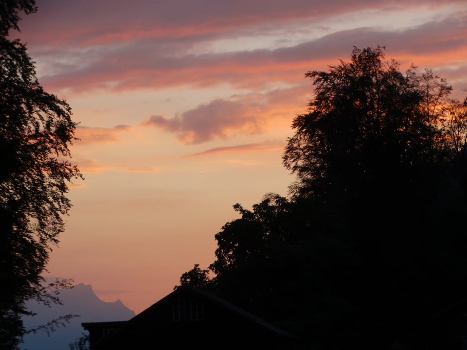 Ausblick Ferienhaus Stockli