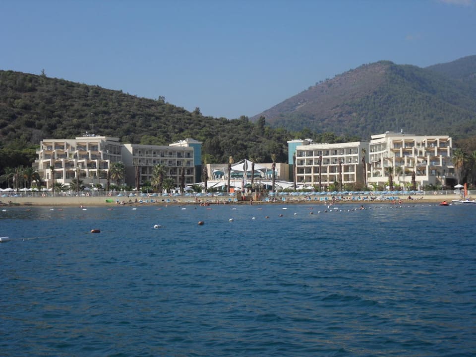 Panoramaansicht vom Meer aus Paloma Pasha