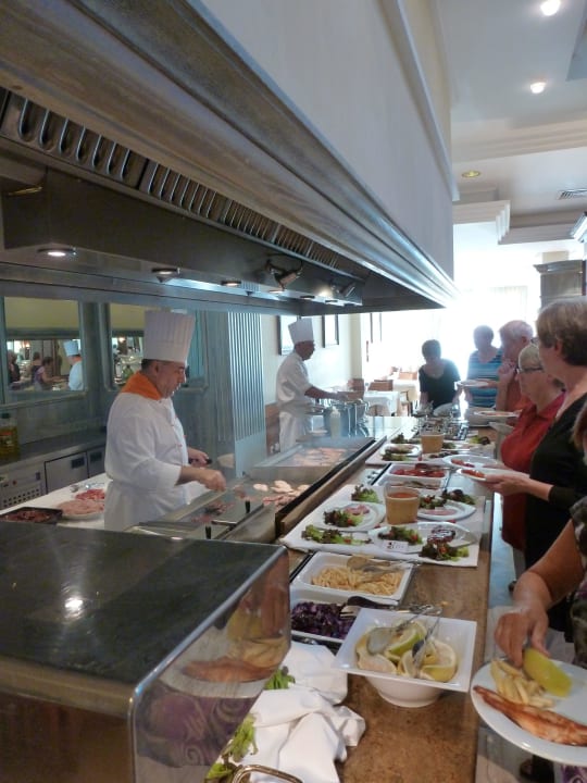 Essenszubereitung Hipotels Playa la Barrosa