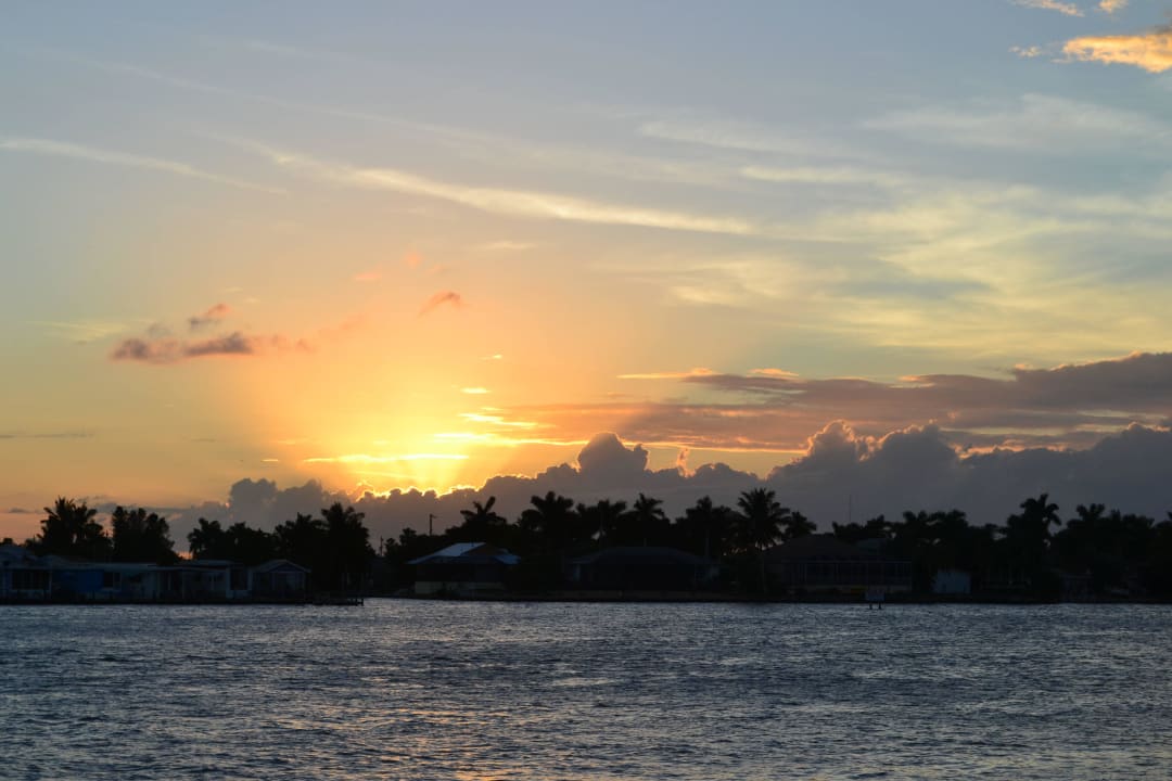 Sonne geht unter Hotel Bridgewater Inn