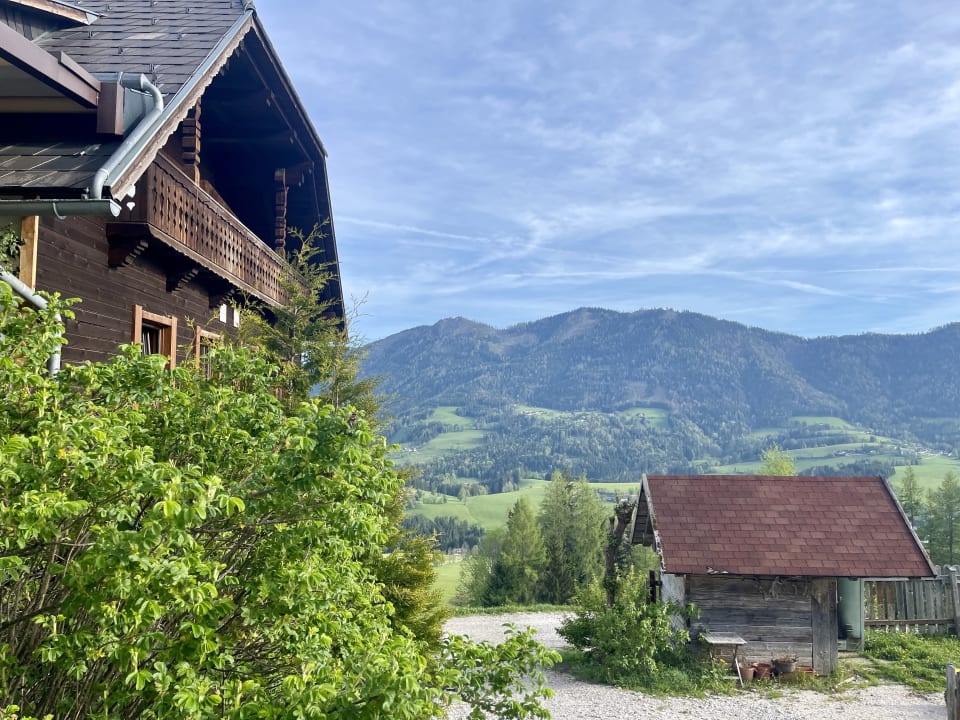 Ausblick Almgasthof Baumschlagerberg