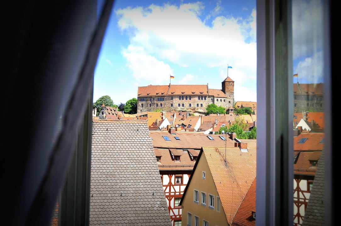Zimmerblick Komfortzimmer Burghotel