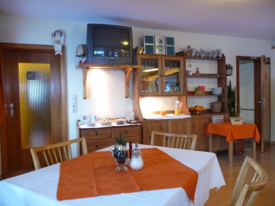 Frühstücksraum Gästehaus Klingele