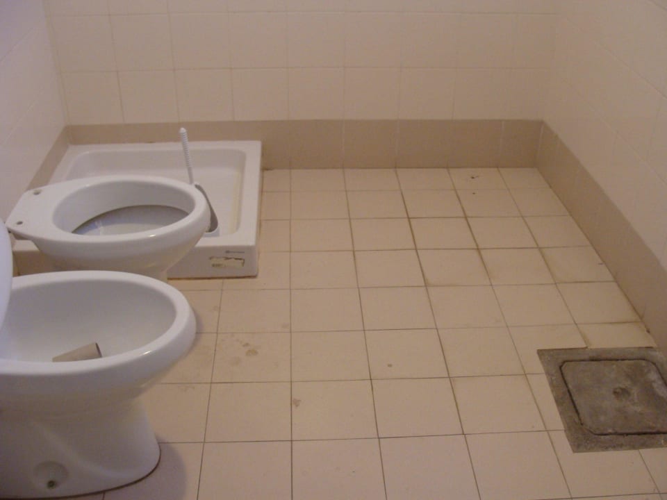 Öffentl. Toilette unbenutzbar Villaggio Turistico Mare Si