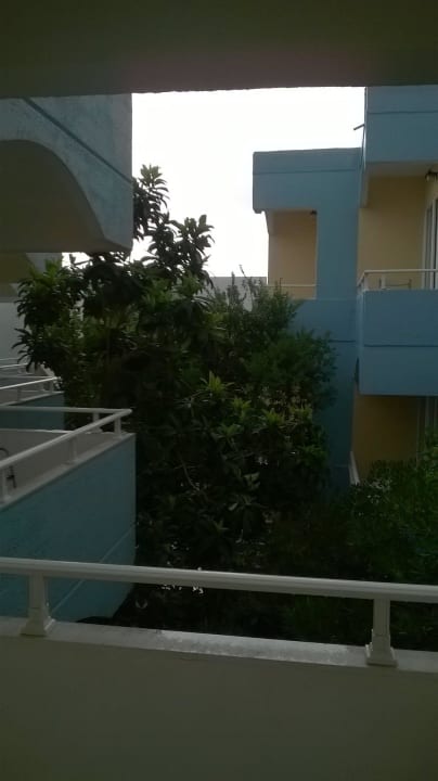 Blick vom Balkon Hotel Kathrin Beach