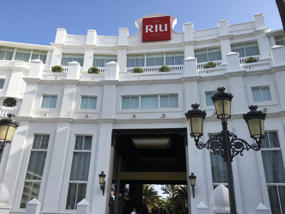 Hoteleingang Hotel Riu Palace Maspalomas Adults Only