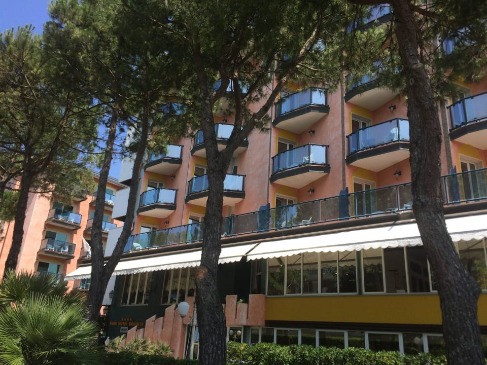 Vom Garten aus Park Hotel Brasilia