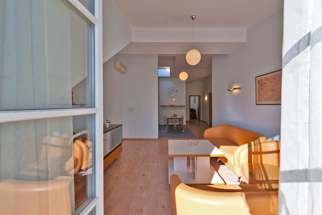 The living room - two bedrooms apartment Barbacan Apartments