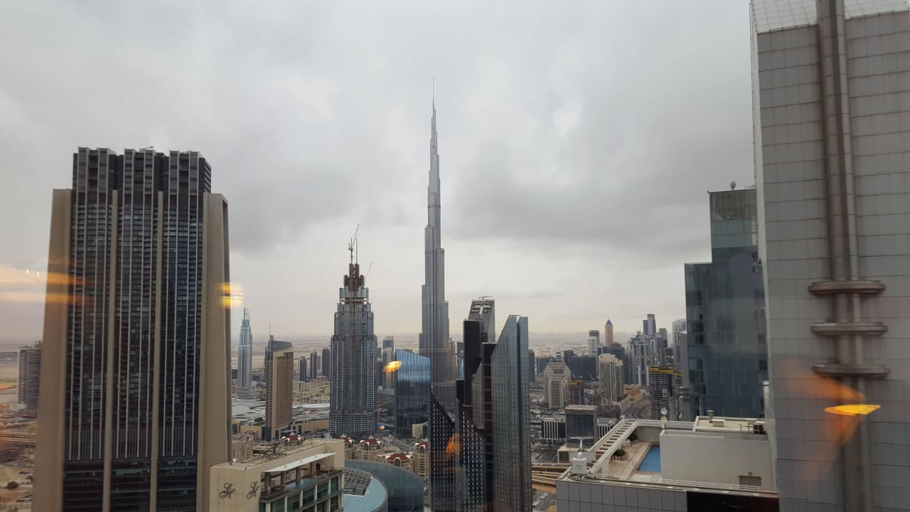 Ausblick aus dem Zimmer Rose Rayhaan by Rotana