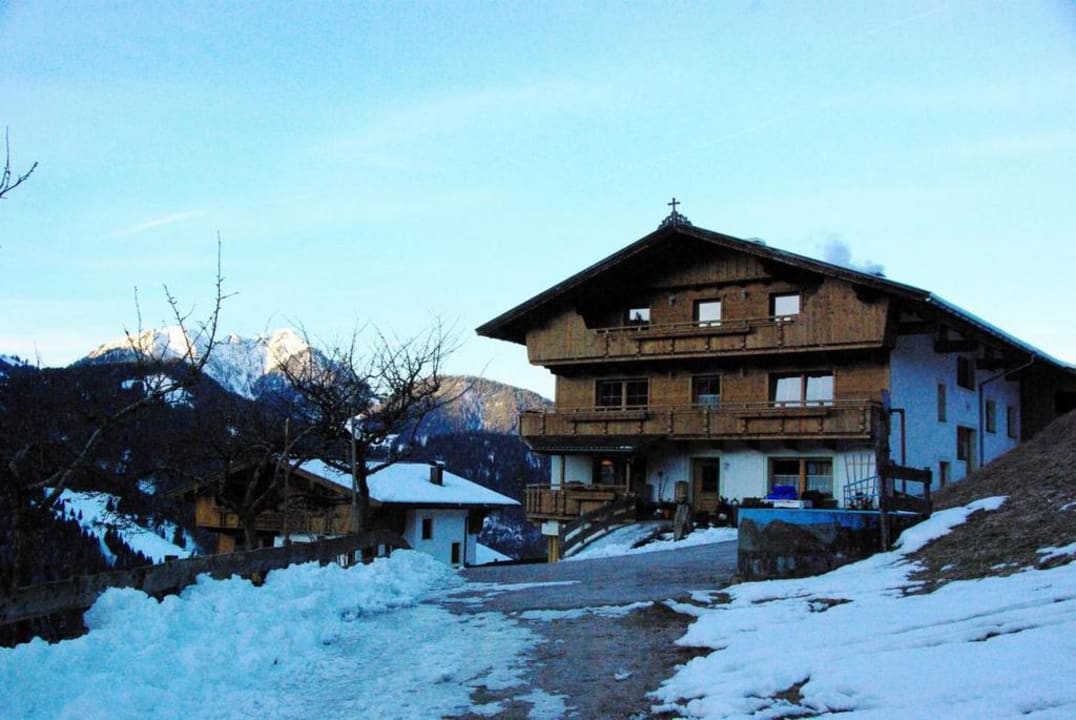 Vom Grillplatz aus Ferienheim Foischinghof