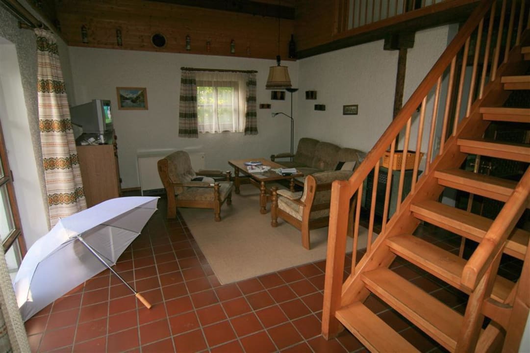 Von der Küche in das Wohnzimmer Waldferiendorf Regen