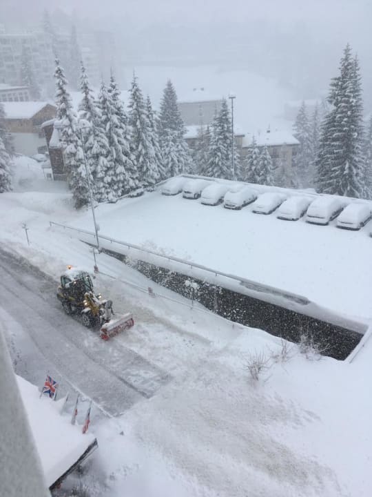 Ausblick Sunstar Hotel Arosa