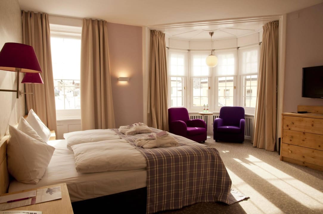 Doppelzimmer Stammhaus Hotel Rosatsch