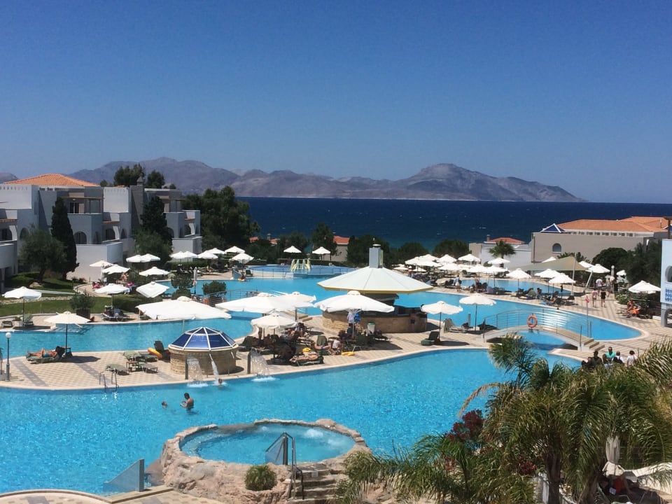 Ausblick Atlantica Marmari Palace