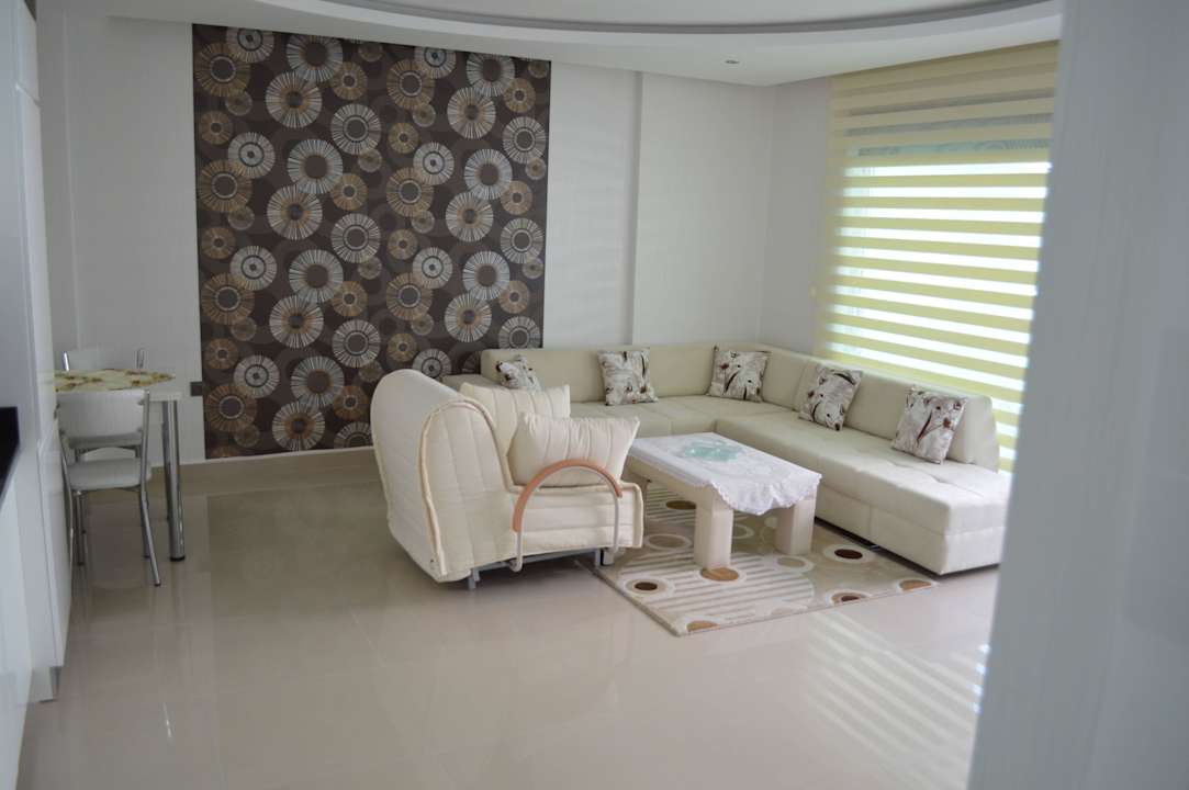 Living room Direct Beach Apartments