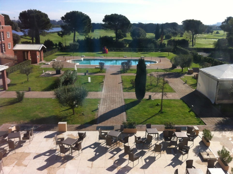 Vista dalla camera Sheraton Parco de' Medici Rome Hotel