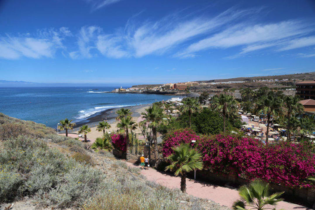 Ogród Costa Adeje Palace z punktu widokowego H10 Costa Adeje Palace