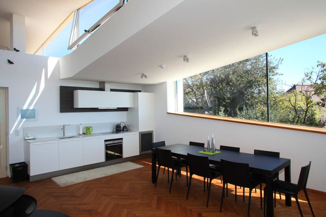 Küche / Essbereich Ferienhaus Papileon