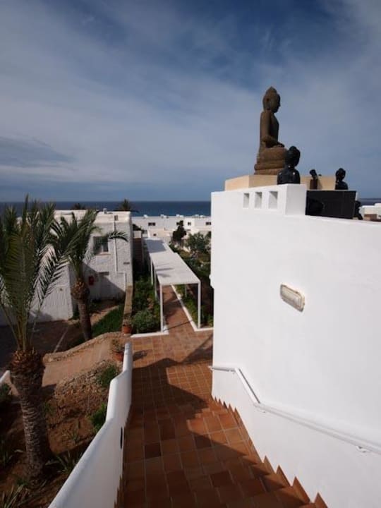 Weg zum Strand Hotel Riu Palace La Mola