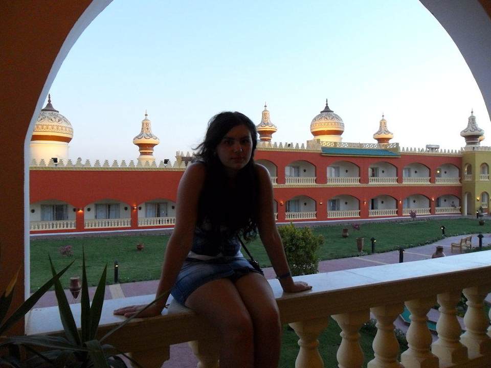 Вид на новые корпуса Pickalbatros Alf Leila Wa Leila Resort - Neverland Hurghada