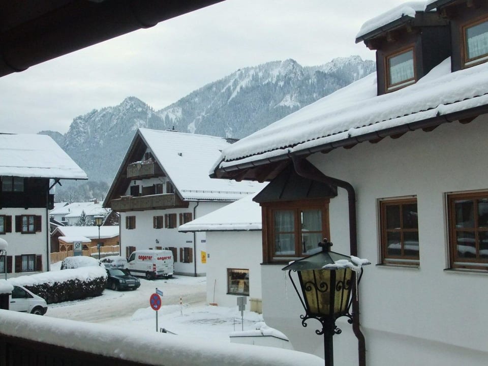 Aus unserem Zimmer im 1. Stock Hotel Kopa garni