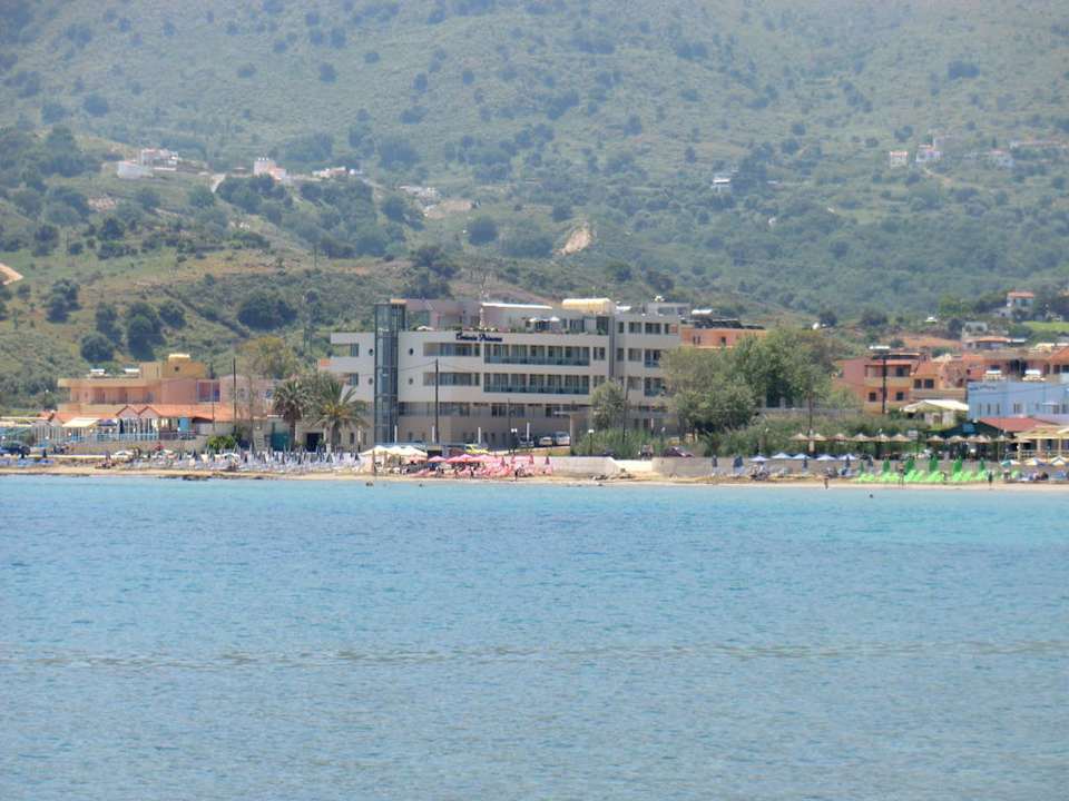 Hotelansicht vom Meer aus Hotel Corissia Princess