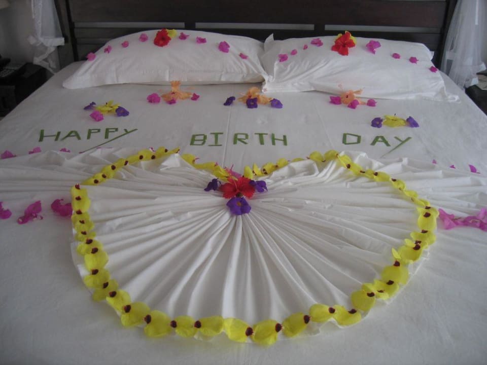 Happy Birthday Überraschung 2 Kuredu Island Resort & Spa