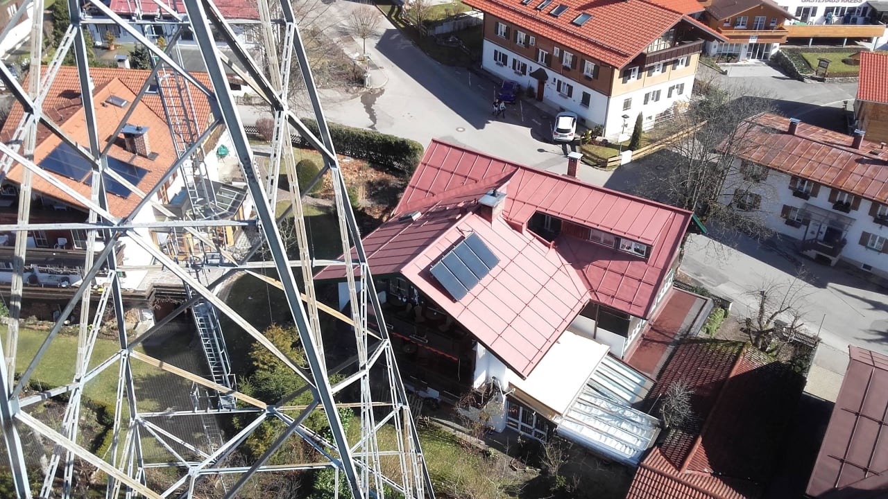Mit Blick auf Trettachblick aus der Nebelhornbahn Ferienwohnungen Trettachblick