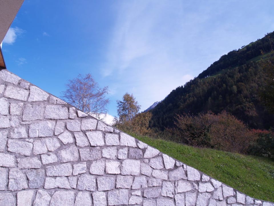 Blick vom Balkon Quellenhof Luxury Resort Passeier