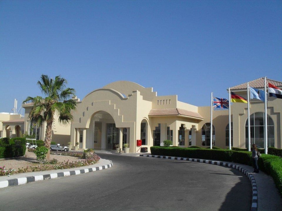 Eingang Cleopatra Luxury Resort Makadi Bay