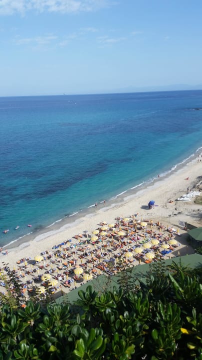 Blick vom Fahrstuhl Aldiana Club Rocca Nettuno Calabria