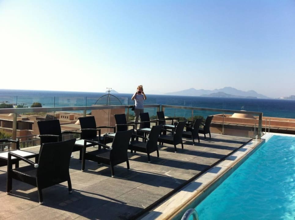 Beim Herausustreten aus der Bar Atlantica Belvedere Resort