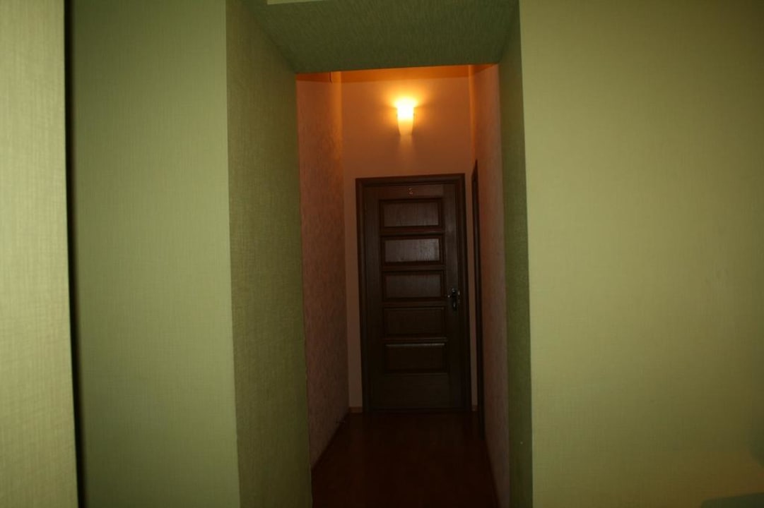 Der kleine, aber sehr saubere Flur Hotel Nevsky Inn