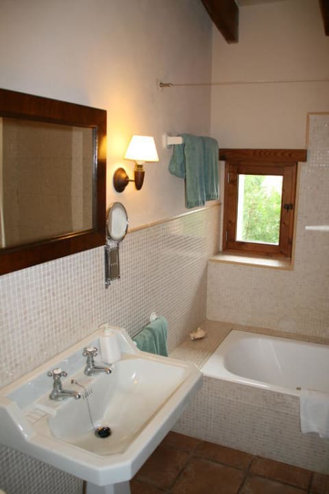 Bad Appartement Nr. 3 Hotel Finca Sa Rota den Palerm