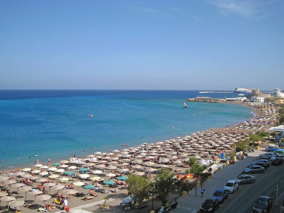 Aussicht Ibiscus Hotel Rhodos