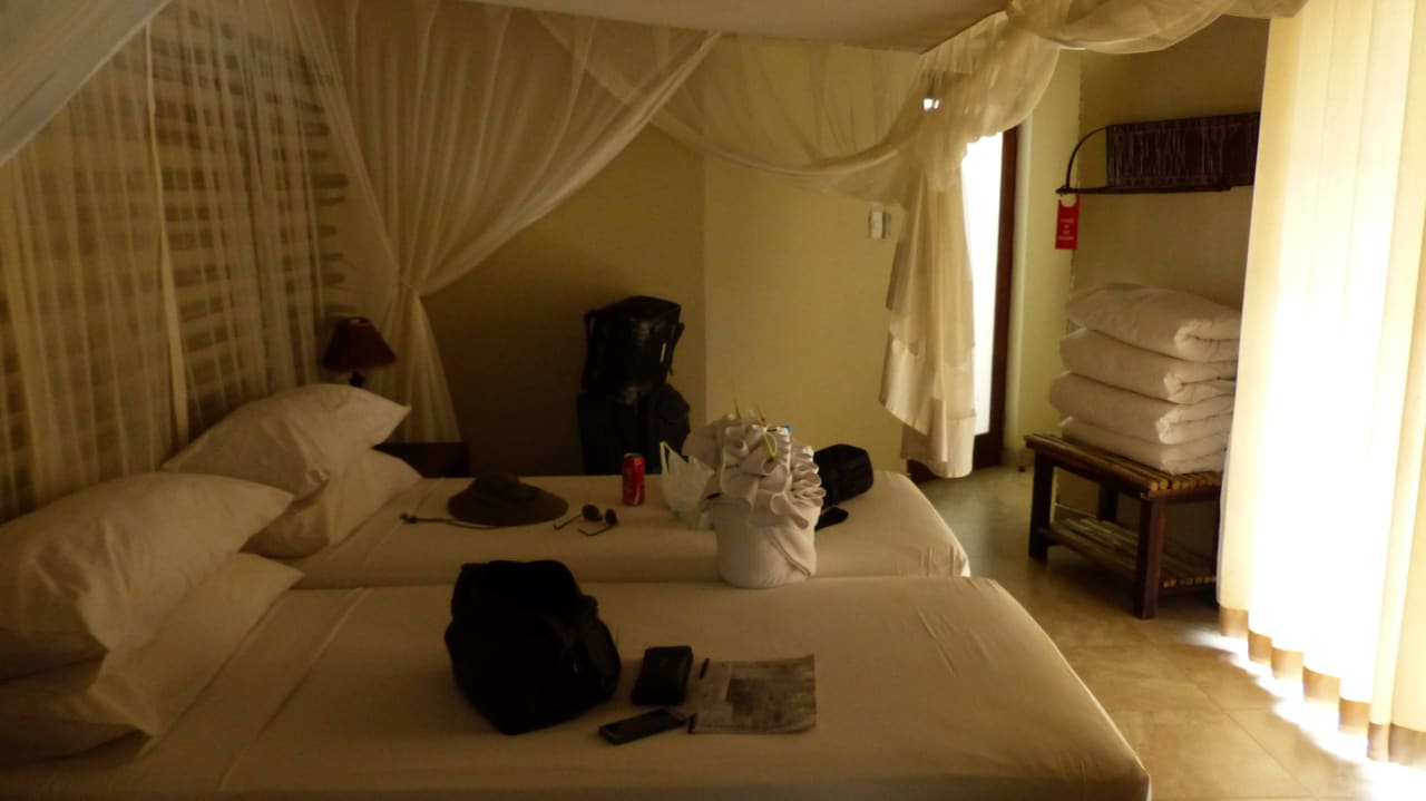 Doppelzimmer im Waterwhole Chalet Okaukuejo Camp