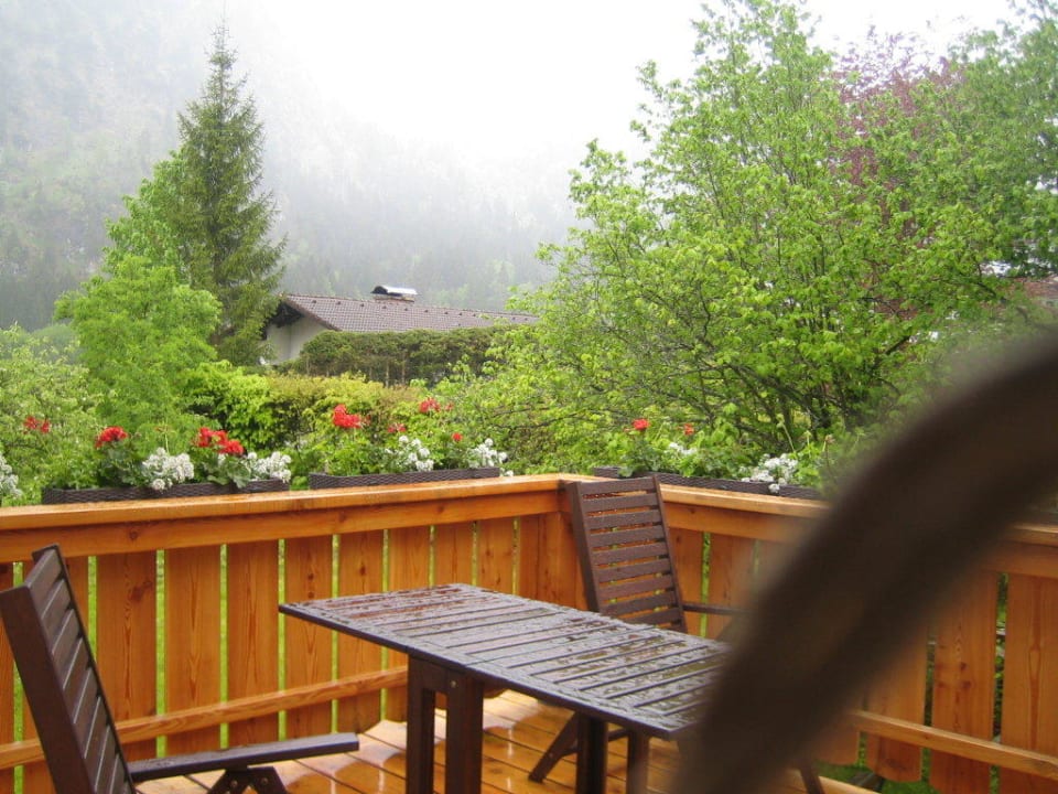 Große Terrasse zur alleinigen Nutzung Gästehaus Kemper